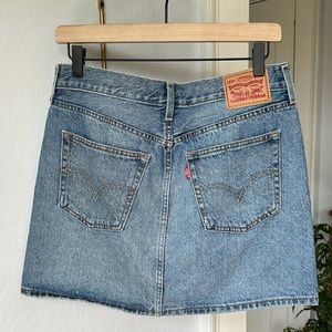 LEVIS DENIM MINI SKIRT